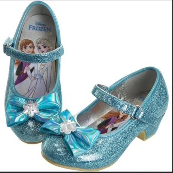 Little Girls Frozen Heels - Picture 1 of 1